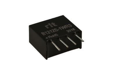 Power Inverter; B1212S-1WR3; DC/DC converter; 12V (10,8÷13,2)V; DC; 12V; DC; 83mA; 1W; insulated; 1,5kV; SIL4; through hole (THT); rlt; RoHS