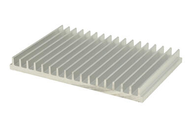 Heatsink; P3698/10; plain; 100mm; ribbed; 2,1K/W; 150mm; 15mm; Firma Piekarz