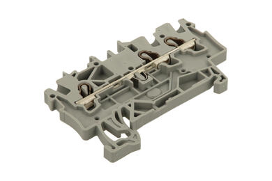 Złączka; na szynę DIN; 2001-1301; jasnoszary; sprężynowy; 0,2÷2,5mm2; 15A; 600V; 1 tor; Wago; RoHS