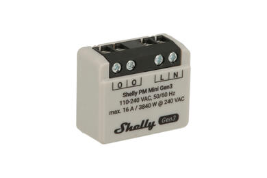 Power measurement module; Shelly; PM Mini Gen3; WiFi; Bluetooth