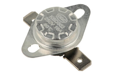 Termostat; bimetaliczny; KSD302; NC; 60°C; 16A; 250V AC; bakelit