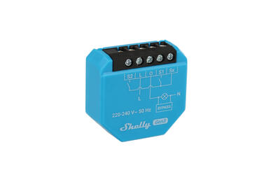Smart relay; Shelly; 1L Gen3; WiFi; Bluetooth; 1 contact; does not require a neutral wire