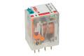 Przekaźnik; elektromagnetyczny przemysłowy; R2N-2012-23-1024 WTL; 24V; DC; 2 styki przełączne; 12A; do druku (PCB); do gniazda; Relpol; RoHS