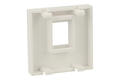 Adapter / Front Panel; Keystone; 7031-2; wall mount; white; RoHS Adapter / Front Panel; Keystone; 7031-2; wall mount; white; RoHS