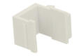 Zaślepka; Keystone; 2961-2; zatrzaskowe; biały; RoHS Zaślepka; Keystone; 2961-2; zatrzaskowe; biały; RoHS