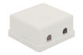 Obudowa złącza; Keystone; 7022-2; natynkowy; biały; RoHS Obudowa złącza; Keystone; 7022-2; natynkowy; biały; RoHS