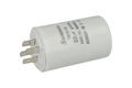 Capacitor; motor; TS11-12 4 450V 22uF; 22uF; 450V; fi 40x65mm; 6,3mm connectors; Suntan; RoHS