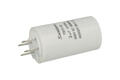 Capacitor; motor; TS11-12 4 450V 2uF; 2uF; 450V; fi 35x65mm; 6,3mm connectors; Suntan; RoHS