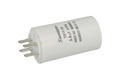 Capacitor; motor; TS11-12 4 450V 3,5uF; 3,5uF; 450V; fi 35x65mm; 6,3mm connectors; Suntan; RoHS