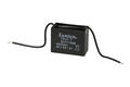 Kondensator; silnikowy (rozruchowy); TS11-7 450VAC 8uF; 8uF; 450V AC; 23x35x47mm; z przewodami; Suntan; RoHS
