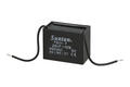Kondensator; silnikowy (rozruchowy); TS11-7-20u/450; 20uF; 450V AC; 33x44x58,5mm; z przewodami; Suntan; RoHS