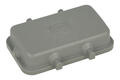 Pokrywa ochronna; Han B; 09300105407; 10B; plastik; do 2 klamer; szary; IP65; Harting; RoHS Pokrywa ochronna; Han B; 09300105407; 10B; plastik; do 2 klamer; szary; IP65; Harting; RoHS