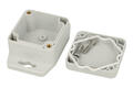Enclosure; multipurpose; P250MF-IP68; polycarbonate; 52mm; 50mm; 35mm; IP68; light gray; Gainta; RoHS