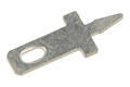 Connector; 2,8x0,5mm; flat male; uninsulated; 60-1094-11/0030; straight; through hole; 1 way