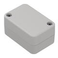 Enclosure; multipurpose; ZP60.40.30JpH TM PC; polycarbonate; 60mm; 40mm; 30mm; IP65; light gray; with brass bushing; Kradex; RoHS