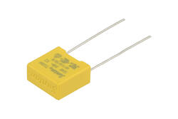 Capacitor; X2; polypropylene; MKP; 100nF; 310V AC; TS08H B type 0,1uF 310VAC; 10%; 6x12x13mm; 10mm; bulk; -40...+110°C; Suntan; RoHS Capacitor; X2; polypropylene; MKP; 100nF; 310V AC; TS08H B type 0,1uF 310VAC; 10%; 6x12x13mm; 10mm; bulk; -40...+110°C; Suntan; RoHS