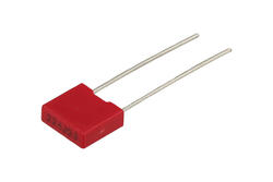 Kondensator; poliestrowy; MKT; 220nF; 63V; TS05 0.22uF 63V +/-5% P:5mm 7.2*6.5*2.5mm Bulk; 5%; 2,5x6,5x7,2mm; 5mm; luzem; -40...+85°C; Suntan; RoHS Kondensator; poliestrowy; MKT; 220nF; 63V; TS05 0.22uF 63V +/-5% P:5mm 7.2*6.5*2.5mm Bulk; 5%; 2,5x6,5x7,2mm; 5mm; luzem; -40...+85°C; Suntan; RoHS