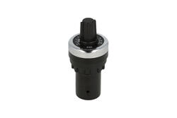 Potentiometer; shaft; single turn; TSR-03-502R 5Kohm; 5kohm; linear; 10%; 2W; knob; 16mm; plastic; smooth; 270°; cermet; screw; Suntan; RoHS
