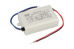 Zasilacz; do LED; APV-25-24; 24V DC; 1,05A; 25W; stałonapięciowy; IP30; Mean Well