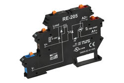 Przekaźnik; SSR (półprzewodnikowy); instalacyjny; RE-205; 100÷240V; AC; 6A; 3÷30V; DC; MOSFET; na szynę DIN35; 1 styk zwierny; Dinkle; RoHS; CE