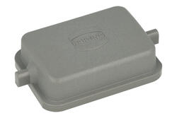 Pokrywa ochronna; Han B; 09300065405; 6B; plastik; do 1 klamry; szary; IP65; Harting; RoHS