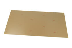 Laminate; unilateral copper; 156x311mm; FR4; 35um; 1,5mm; copper