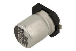 Kondensator; elektrolityczny; 22uF; 16V; VT1; VT11C220M0405; 20%; fi 4x5,4mm; powierzchniowy (SMD); taśma; -55...+105°C; 1000h; Leaguer; RoHS