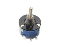 Potentiometer; shaft; single turn; mono; WX14; 2,2kohm; linear; 10%; 3W; axis diam.6,00mm; 20mm; metal; smooth; 270°; wire-wound; solder Potentiometer; shaft; single turn; mono; WX14; 2,2kohm; linear; 10%; 3W; axis diam.6,00mm; 20mm; metal; smooth; 270°; wire-wound; solder