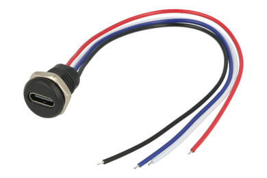 Gniazdo; USB C; 012602; czarny; poziome; RoHS Gniazdo; USB C; 012602; czarny; poziome; RoHS