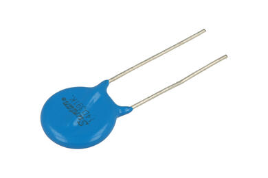 Warystor; TSVG14D391K; fi 14mm; przewlekany (THT); 390V; 250V AC; 320V DC; 0,6W; 10%; Suntan; RoHS Warystor; TSVG14D391K; fi 14mm; przewlekany (THT); 390V; 250V AC; 320V DC; 0,6W; 10%; Suntan; RoHS