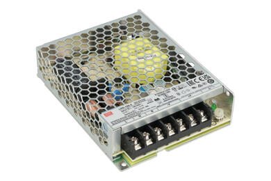 Zasilacz; modułowy; LRS-100-5; 5V DC; 18A; 90W; sygnalizacyjna dioda LED; Mean Well