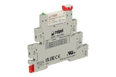 Relay; interface; instalation; SIR6W-24VDC-R; 24V; DC; SPDT; 6A; 230V AC; 6A; 24V DC; DIN rail type; Relpol; RoHS; CE
