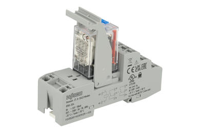 Przekaźnik; interfejsowy; instalacyjny; 858-304; 24V; DC; 4 styki przełączne; 5A; 250V AC; na szynę DIN35; Wago; RoHS