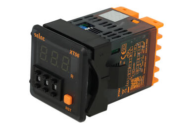 Przekaźnik; czasowy; XT56A; 90÷270V; AC; DC; wielofunkcyjny; 2 styki przełączne; 5A; 230V AC; śrubowy na panel; Selec; RoHS; CE