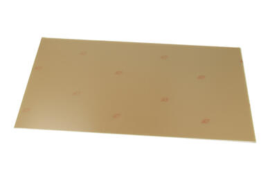 Laminat; miedziany jednostronny; 156x311mm; FR4; 35um; 1,5mm; miedź