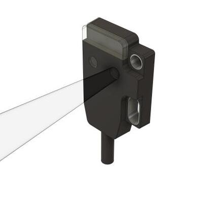 Czujnik; fotoelektryczny; ESL-25PO-WT; PNP; NO; odbiciowy; 25mm; 10÷30V; DC; 50mA; prostopadłościenny; 3,5 x 13,25 x 20mm; Akusense; RoHS