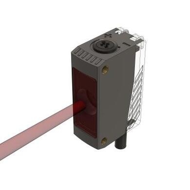 Sensor; photoelectric; PTE-DE15PR-WT; PNP; NO; diffuse type; 1÷150mm; 10÷30V; DC; 100mA; cuboid; 11x20x30mm; with 0.15mb cable with M8-4p connector; Akusense; RoHS