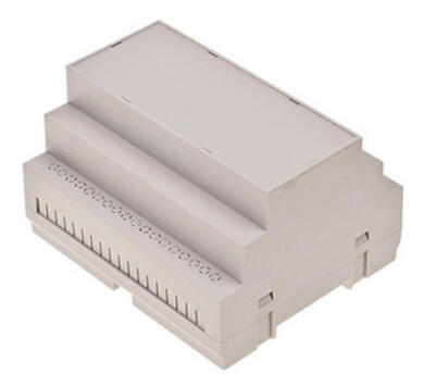 Enclosure; DIN rail mounting; Z110J PS; PS; 105mm; 90mm; 65mm; IP40; light gray; Kradex; RoHS; black hitch 1 pc
