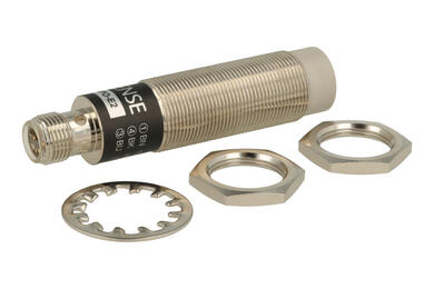 Czujnik; indukcyjny; TRN18-08PO-E2; PNP; NO; 8mm; 10÷30V; DC; 150mA; cylindryczny metalowy; fi 18mm; 78mm; wysunięty; ze złączem M12-4p; Akusense; RoHS