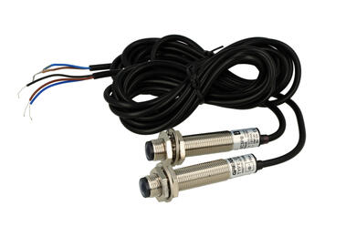 Czujnik; fotoelektryczny; G12-3C3PB; PNP; NC; bariera (nadajnik-odbiornik); 3m; 10÷30V; DC; 200mA; cylindryczny metalowy; fi 12mm; z przewodem 2mb; Greegoo; RoHS Czujnik; fotoelektryczny; G12-3C3PB; PNP; NC; bariera (nadajnik-odbiornik); 3m; 10÷30V; DC; 200mA; cylindryczny metalowy; fi 12mm; z przewodem 2mb; Greegoo; RoHS