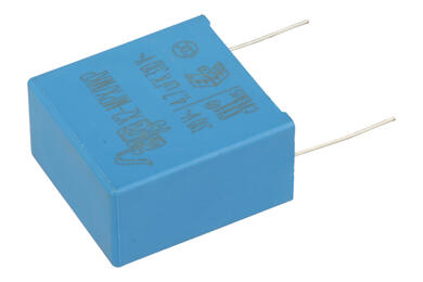 Capacitor; X2; polypropylene; MKP; 4,7uF; 310V AC; AFCX2 475K111P20LB; 10%; 18x33x31.5mm; 27,5mm; bulk; -40...+110°C; Akyga; RoHS