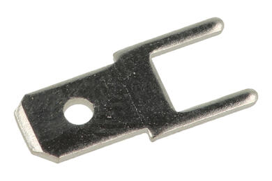 Konektor; 4,8x0,5mm; płaski wsuwka; nieizolowany; A-PC187; proste; przewlekany (THT); 1 tor