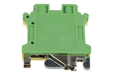 Connector; DIN rail mounted; grounding; PC10-PE; green-yallow; screw; 0,5÷10mm2; 1 way; UTL; RoHS Connector; DIN rail mounted; grounding; PC10-PE; green-yallow; screw; 0,5÷10mm2; 1 way; UTL; RoHS