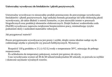 Universal developer; AGT-326; 110 g; powder; bottle; AG Termopasty