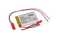 Akumulator; Li-Po; LP653454; 3,7V; 1400mAh; 6,5x34x54mm; Zabezpieczenie PCM; konektor+ gniazdo 2,54*2piny; AKYGA; RoHS