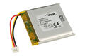 Akumulator; Li-Po; LP574036; 3,7V; 850mAh; 5,7x40x36mm; Zabezpieczenie PCM; 3 piny; konektor; z przewodem; AKYGA; RoHS