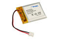 Akumulator; Li-Po; LP503035; 3,7V; 500mAh; 5,0x30x35mm; Zabezpieczenie PCM; 2 piny; konektor; z przewodem; AKYGA; RoHS