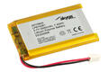 Akumulator; Li-Po; LP674261; 3,7V; 2000mAh; Zabezpieczenie PCM; 2 piny; konektor; z przewodem; AKYGA; RoHS