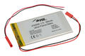 Akumulator; Li-Po; LP405090; 3,7V; 1800mAh; 4,0x50x90mm; Zabezpieczenie PCM; konektor+ gniazdo 2,54*2piny; AKYGA; RoHS