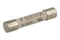 Bezpiecznik; ceramiczny; 189020.0,5; 500mA; szybki (WTA-F); 500V AC; fi 6,3x32mm; Siba; RoHS